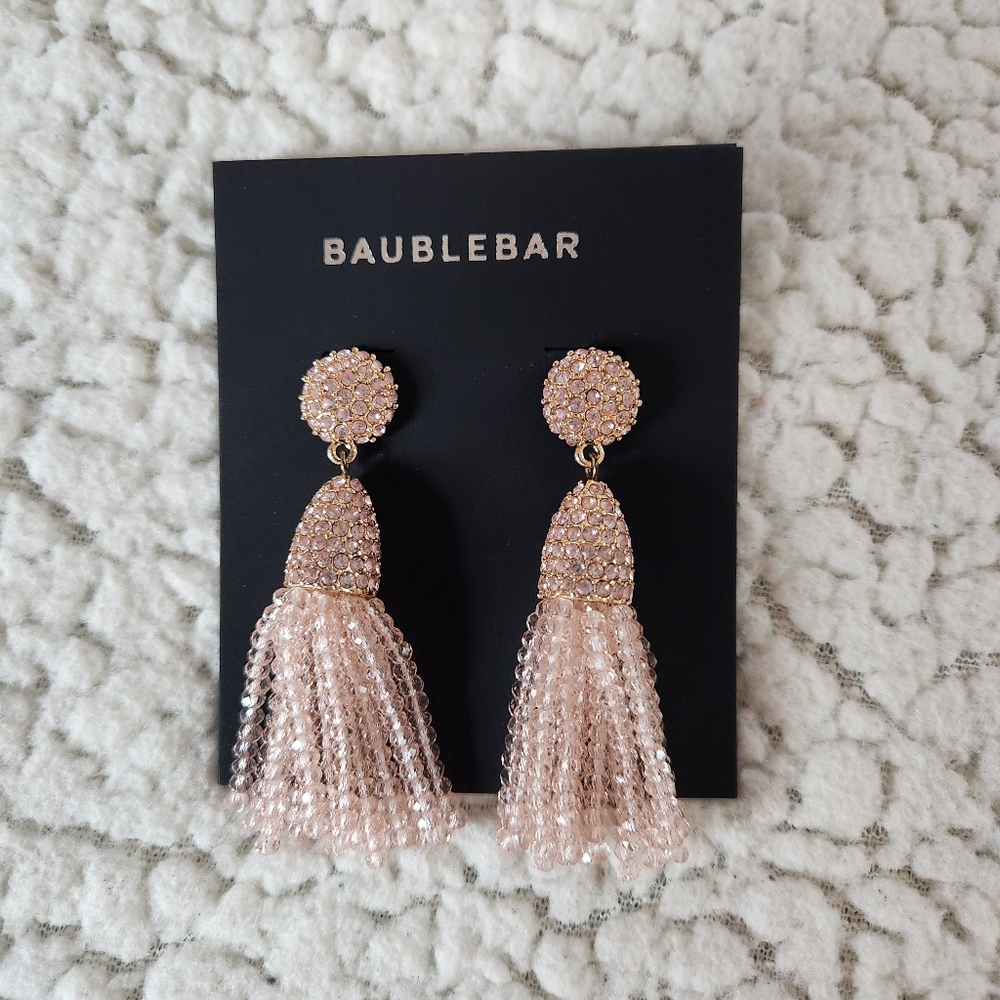 *LAST CHANCE* NWT Light Pink BaubleBar Earrings